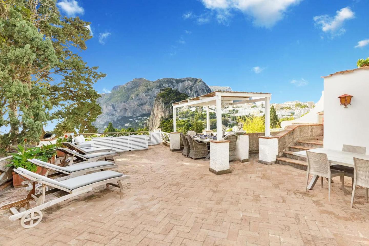 Terrazza Tragara Vila Capri Exterior foto