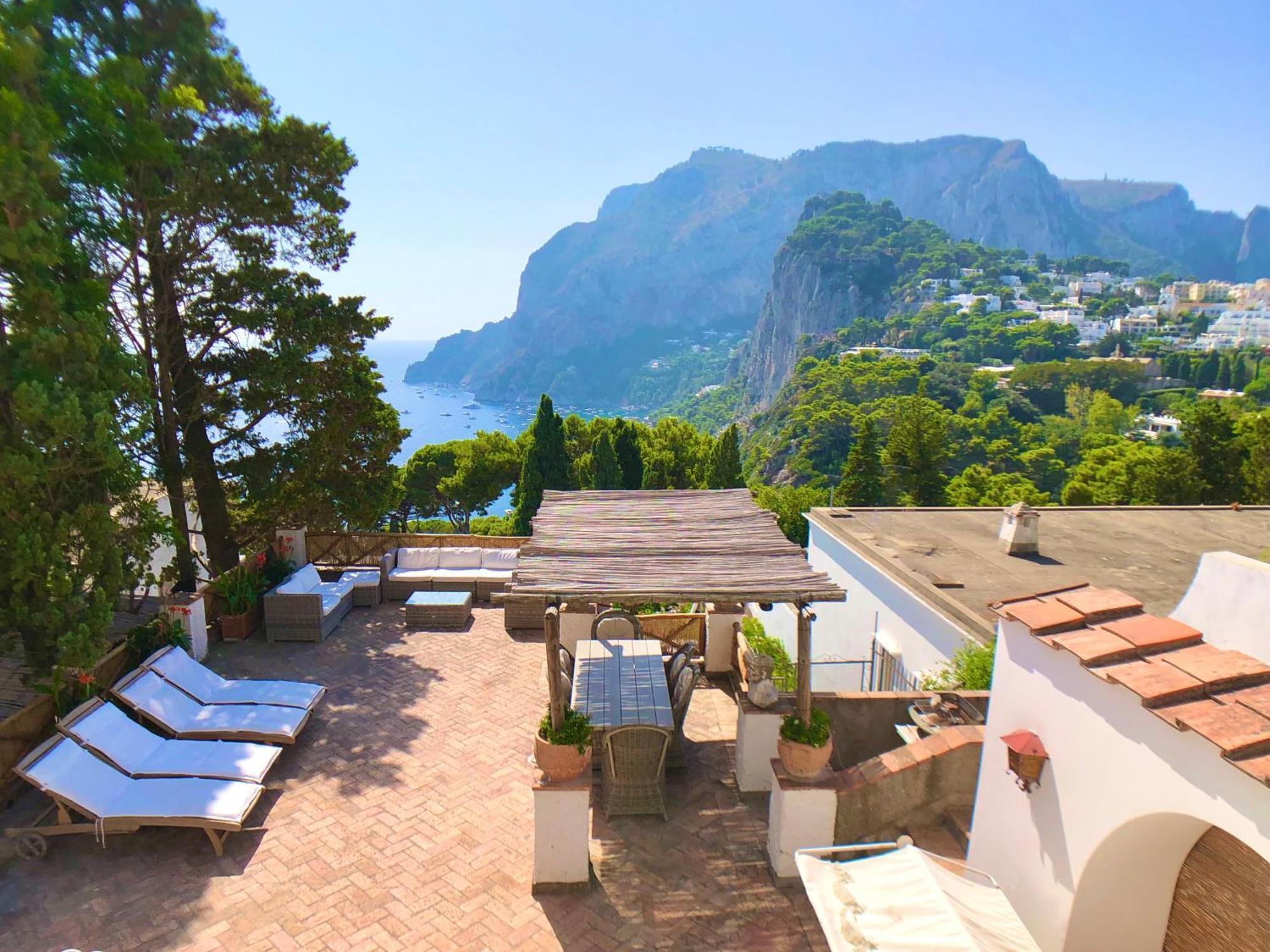 Terrazza Tragara Vila Capri Exterior foto